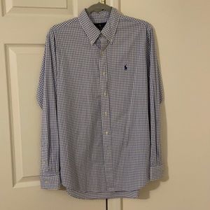Polo checkered performance  button down